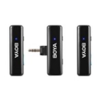 Mikrofon BOYA Boyalink (2 TX + 1 RX + Charging Case), bežični, USB C, crni