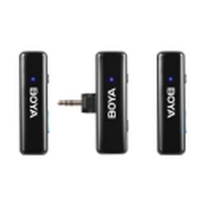 Mikrofon BOYA Boyalink (2 TX + 1 RX + Charging Case), bežični, USB C, crni