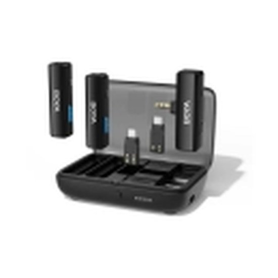 Mikrofon BOYA Boyalink (2 TX + 1 RX + Charging Case), bežični, USB C, crni