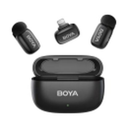 Mikrofon BOYA BY-WM8 Pro-K1 (2 TX + 1 RX + Charging Case), bežični, crni