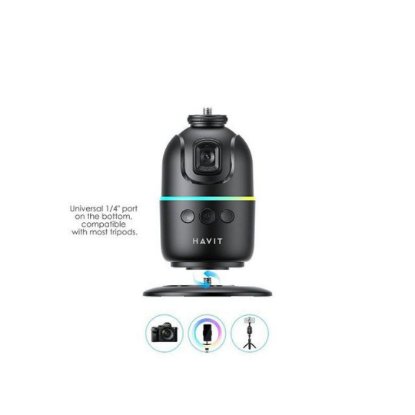 Selfie stalak HAVIT Smart ST7609, pametno praćenje lica, 360 stupnjeva, crni