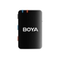 Mikrofon BOYA Boyamic (2 TX + 1 RX + Charging Case), bežični, USB C crni