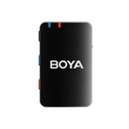 Mikrofon BOYA Boyamic (2 TX + 1 RX + Charging Case), bežični, USB C crni