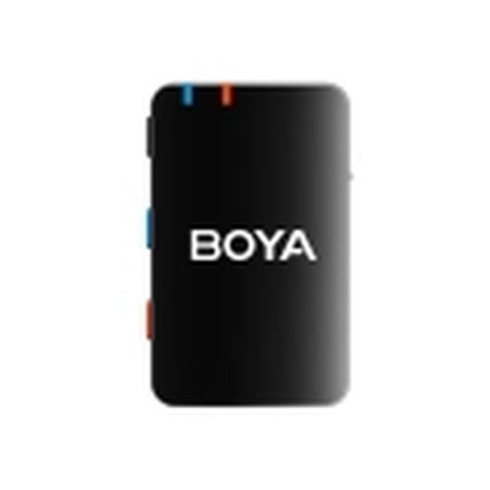 Mikrofon BOYA Boyamic (2 TX + 1 RX + Charging Case), bežični, USB C crni