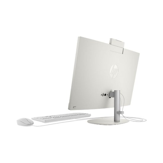 Računalo AiO HP ProOne 240 G10 A55BBET / 23,8" FHD IPS, Core i7 1355U, 16GB, 512GB SSD, Intel HD Graphics, WiFi, tipkovnica, miš, bez OS, bijelo