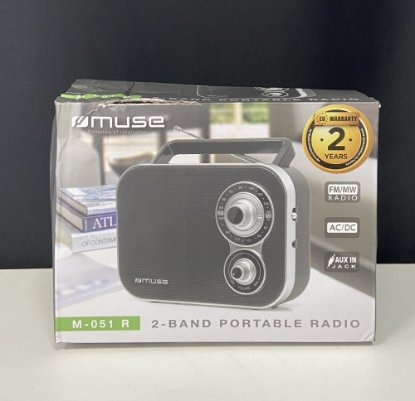 OPEN BOX - Prijenosni radio uređaj MUSE M-051R, crni