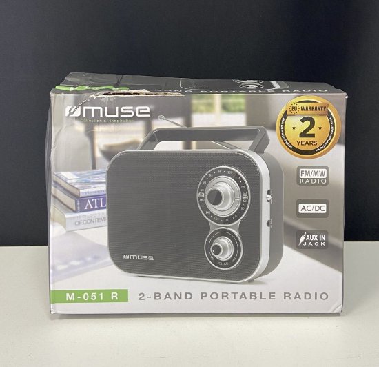OPEN BOX - Prijenosni radio uređaj MUSE M-051R, crni