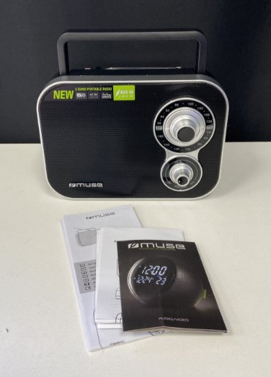 OPEN BOX - Prijenosni radio uređaj MUSE M-051R, crni