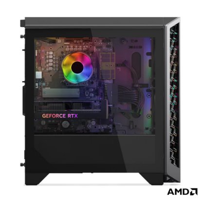 Računalo LENOVO LOQ Tower 91DF008FXT / Ryzen 7 8745HX, 32GB, 1TB SSD, nVidia GeForce RTX 5070, WiFi, bez OS, crno