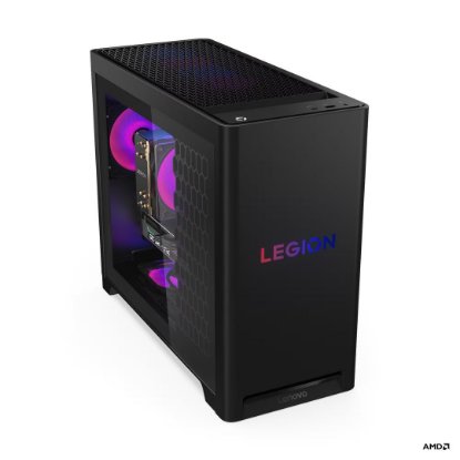 Računalo LENOVO T5 90YJ009UXT / Ryzen 7 9800X3D, 32GB, 1TB SDD, nVidia GeForce RTX 5070, WiFi, FreeDOS, crno
