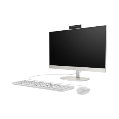 Računalo AiO HP ProOne 240 G10 A55BBET / 23,8" FHD IPS, Core i7 1355U, 16GB, 512GB SSD, Intel HD Graphics, WiFi, tipkovnica, miš, bez OS, bijelo