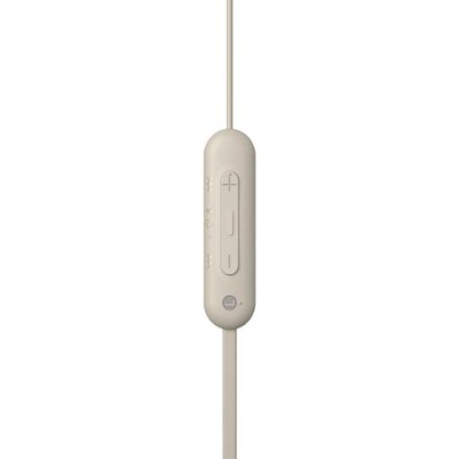 Slušalice SONY WIC100C.CE7, in-ear, bluetooth, bež