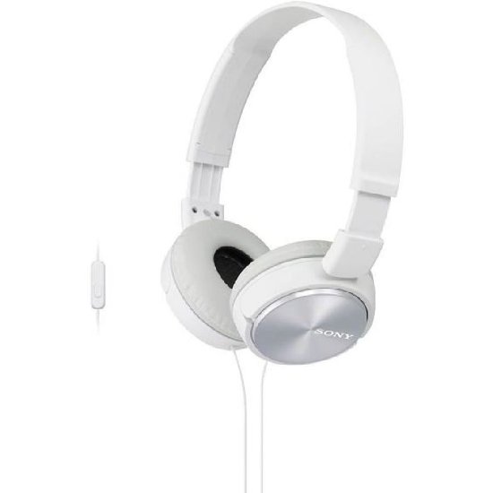 Slušalice SONY MDR-ZX310APL, on-ear, žične 3.5 mm, bijele
