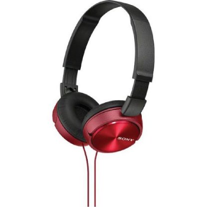 Slušalice SONY MDR-ZX310, on-ear, 3.5 mm, žične, crvene