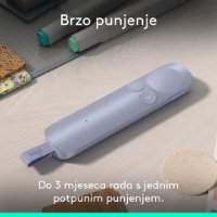 Prezenter LOGITECH Spotlight 2, laser, bežični, ljubičasti