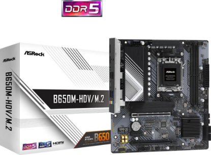 Matična ploča ASROCK B650M-HDV/M.2, AMD B650, DDR5, mATX, s. AM5