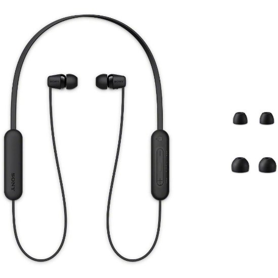 Slušalice SONY WIC100B.CE7, in-ear, bluetooth, crne