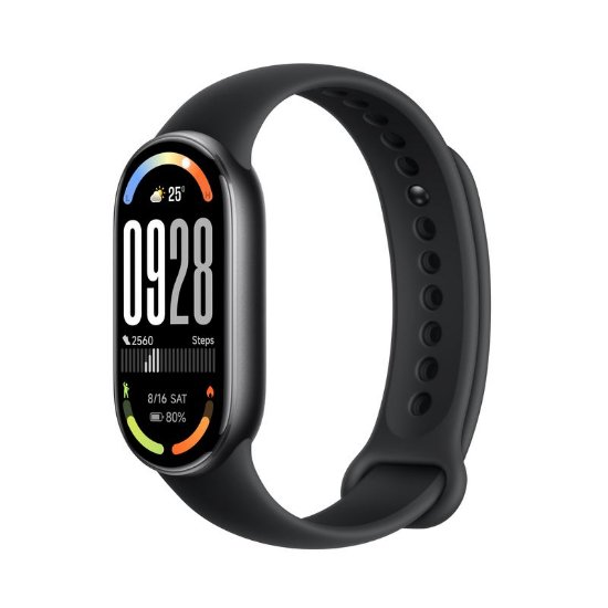 RABLJENI - Narukvica XIAOMI Smart Band 10, mjerenje aktivnosti, senzor pokreta, vodootporna, crna