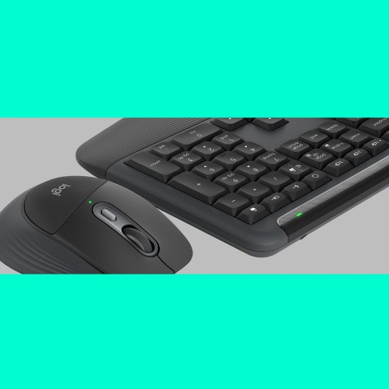 Tipkovnica + miš LOGITECH Signature Comfort Plus MK880, crni