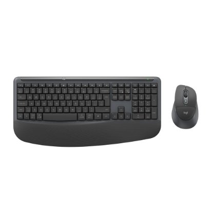 Tipkovnica + miš LOGITECH Signature Comfort Plus MK880, crni