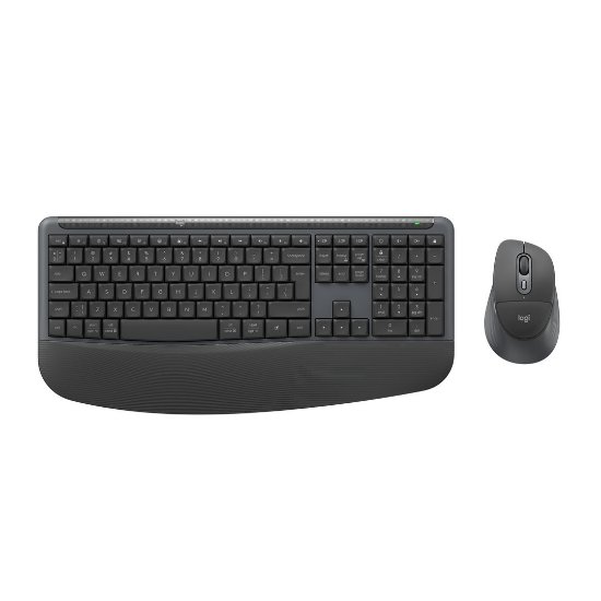 Tipkovnica + miš LOGITECH Signature Comfort Plus MK880, crni