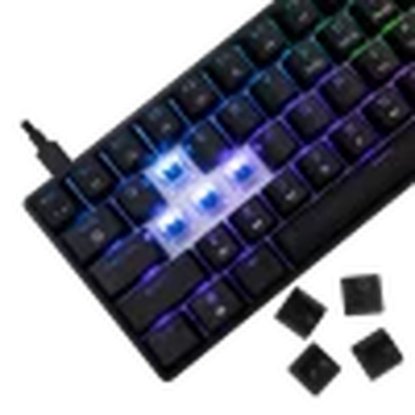 Tipkovnica WHITE SHARK GK-004112 Shinobi-2, RGB, mehanička, plavi switch, HR, crna