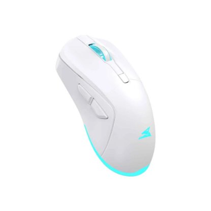 Miš BARACUDA BGM-122 Turtle, RGB, optički, 3200dpi, bijeli