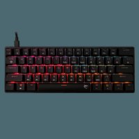 Tipkovnica WHITE SHARK GK-004111 Shinobi-2, RGB, mehanička, crveni switch, US, crna
