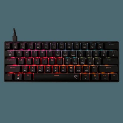 Tipkovnica WHITE SHARK GK-004111 Shinobi-2, RGB, mehanička, crveni switch, US, crna