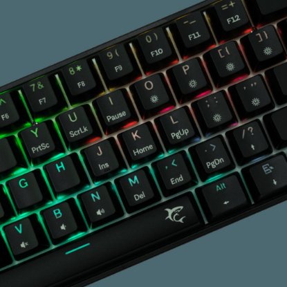 Tipkovnica WHITE SHARK GK-004131 SHINOBI-2, RGB, mehanička, smeđi switch, US, crna