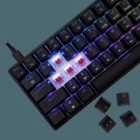 Tipkovnica WHITE SHARK GK-004111 Shinobi-2, RGB, mehanička, crveni switch, US, crna