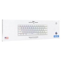 Tipkovnica WHITE SHARK GK-002221V2 Wakizashi-2, RGB, plavi switch, mehanička, US/HR, bijela