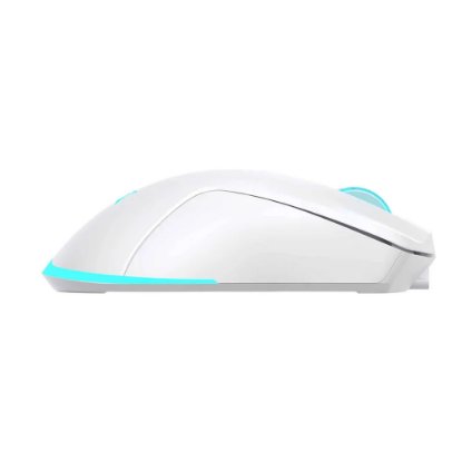 Miš BARACUDA BGM-122 Turtle, RGB, optički, 3200dpi, bijeli