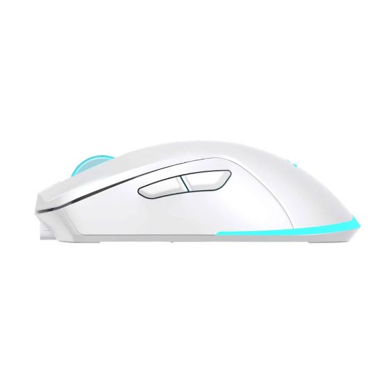Miš BARACUDA BGM-122 Turtle, RGB, optički, 3200dpi, bijeli