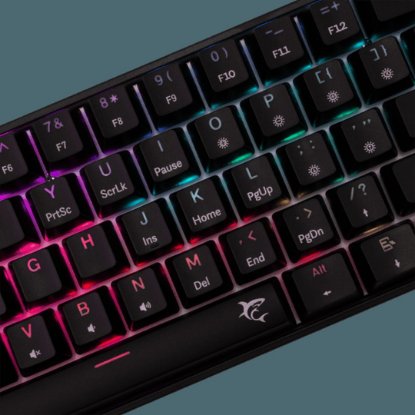 Tipkovnica WHITE SHARK GK-004111 Shinobi-2, RGB, mehanička, crveni switch, US, crna