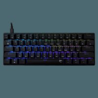 Tipkovnica WHITE SHARK GK-004121 Shinobi-2, RGB, mehanička, plavi switch, US, crna