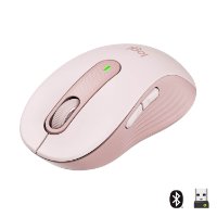 Miš LOGITECH M650, bežični, optički, 4000dpi, USB, BT, rozi
