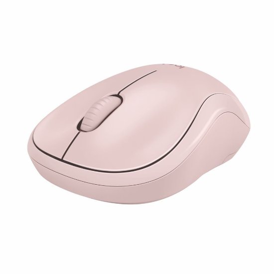 Miš LOGITECH M240 Silent, optički, bežični, Bluetooth, rozi
