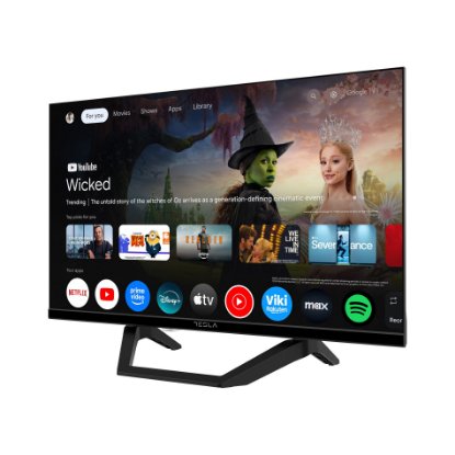 Slika Pametni televizor TESLA 24E655BHS 24 inch (60 cm), HD Ready 1366 x 768, LED DLED HDR10, Google TV, 2x5W audio, 3x HDMI, 2x USB, 60Hz, DVB-T2/C/S2, VESA 100x100, CI slot