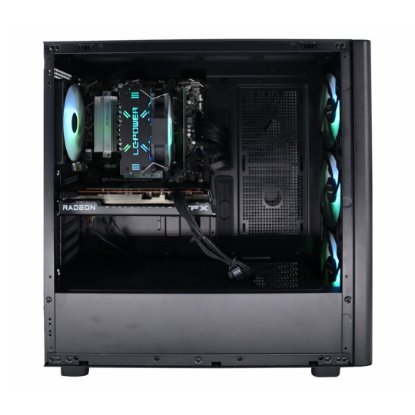 Računalo EPOCH Europa / Ryzen 5 7500F, 16GB DDR5, 1TB SSD NVMe, AMD Radeon RX 7600 8GB, WiFi, Windows 11, crno