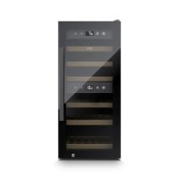 Hladnjak za vino CASO DESIGN WineExclusive 24 Smart, za 24 boce, 87cm, 2 temperaturne zone, energetski razred G