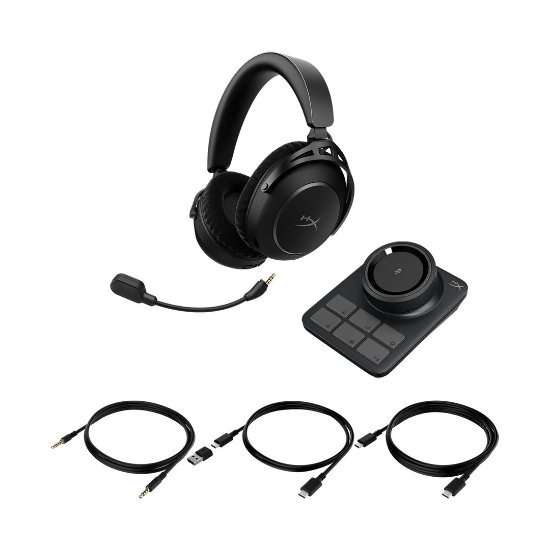 Slušalice HyperX Cloud Alpha 2 Wireless Gaming, bežične, crne