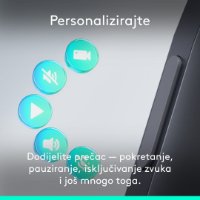 Prezenter LOGITECH Spotlight 2, laser, bežični, crni