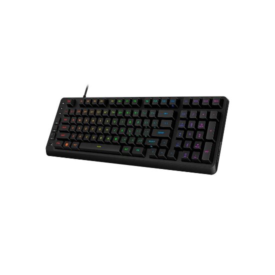 Tipkovnica HyperX Eve 1800, RGB, membranska, US layout, USB, crna