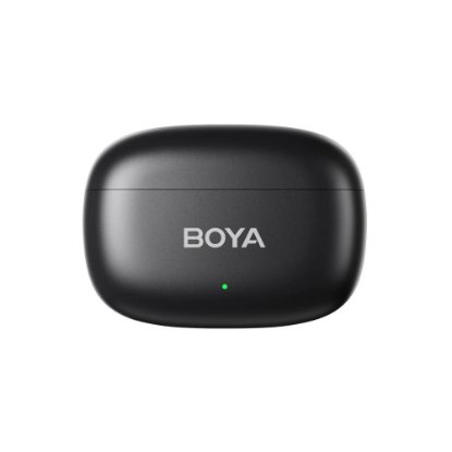 Mikrofon BOYA mini 2-02, bežični (2 TX + 1 RX + Charging Case), USB C, crni