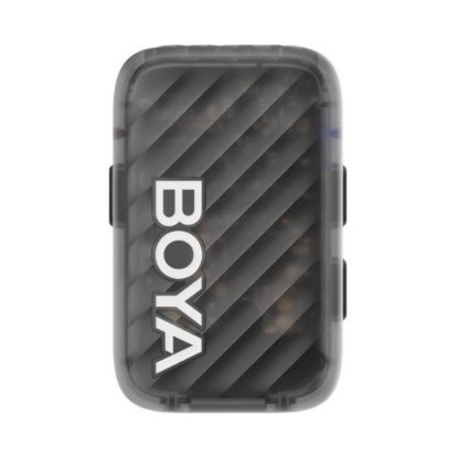 Mikrofon BOYA Boyamic 2-02, 2 odašiljača, 1 prijemnik, 3.5mm  bežični, USB C, crni