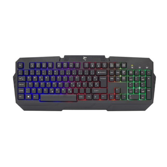 Tipkovnica WHITE SHARK GK-2105 Dakota, LED, crna, USB
