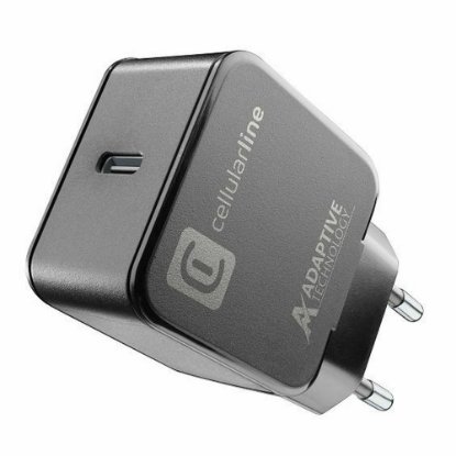 Kućni punjač CELLULARLINE, za Samsung, 15W, USB-C, FC, crni