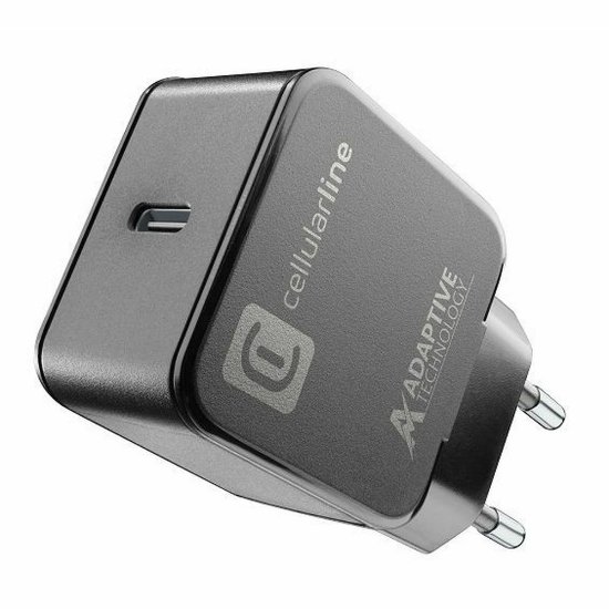Kućni punjač CELLULARLINE, za Samsung, 15W, USB-C, FC, crni