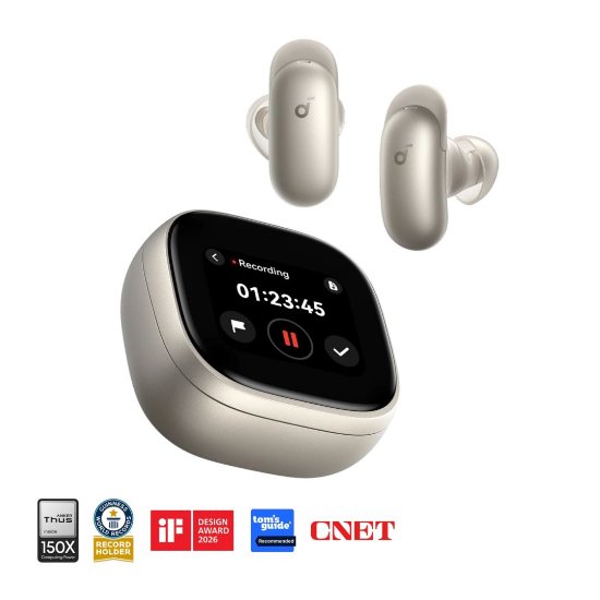 Slušalice ANKER Liberty 5 PRO MAX, in-ear, bežične, Bluetooth, zlatne